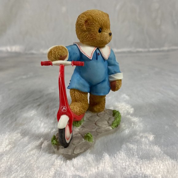 Vintage Cherished Teddies Colby - Sometimes Life Needs A Little Push #778311 - Picture 5 of 7